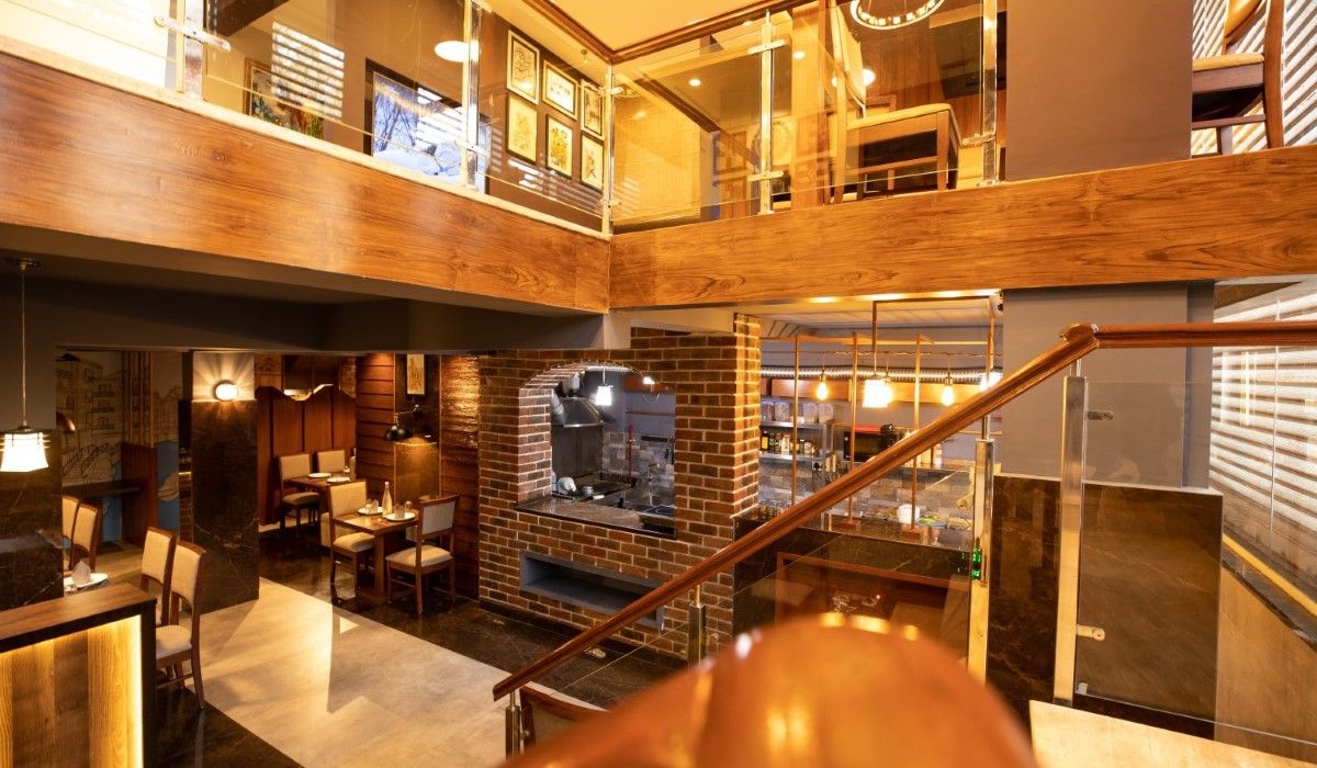Inside Hot Griddle restaurant, Jayanagar